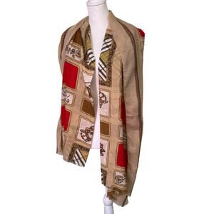 special by tre scarf horse and carriage design NWT womens medium